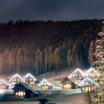 Képek: Bukovel éjszaka