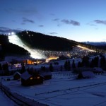 Képek: Bukovel éjszaka